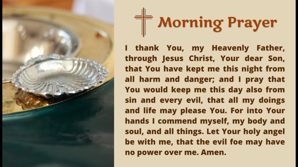 Wednesday Morning Prayers