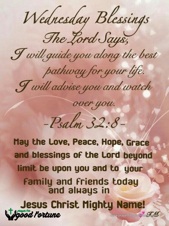 Wednesday Morning Prayers