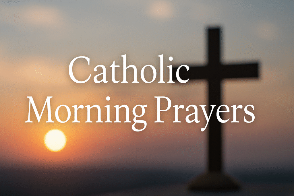 Catholic Morning Prayers
