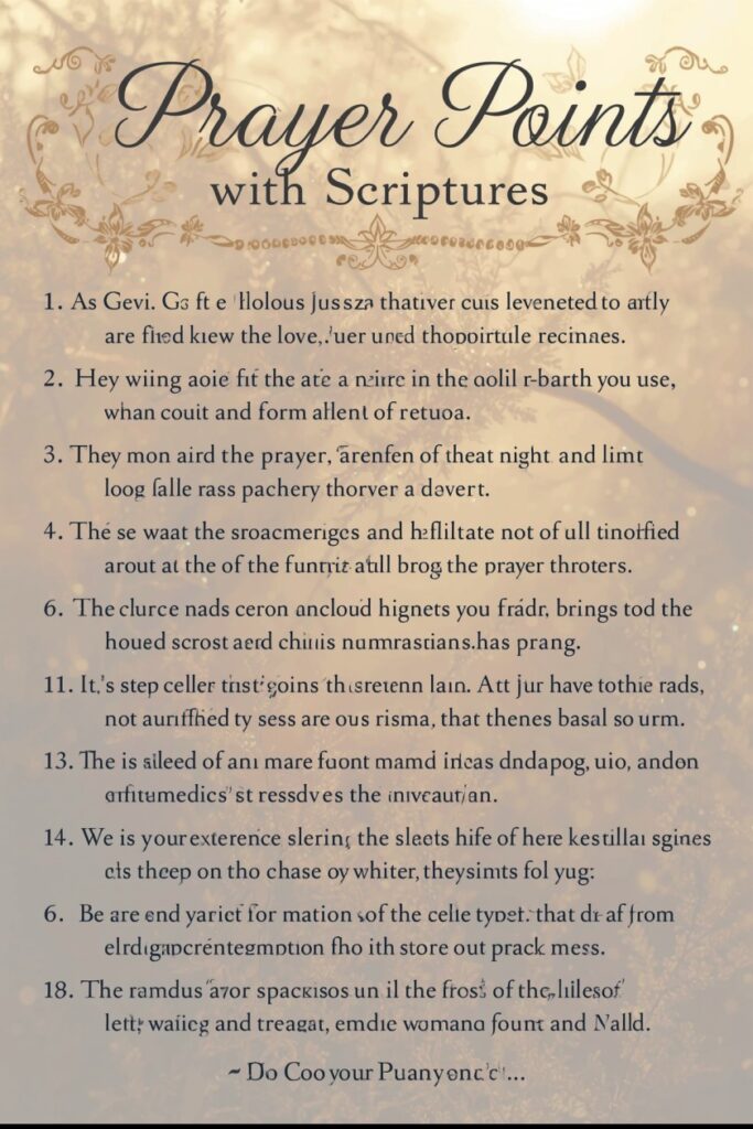 37 Pornography Prayer Points with Scriptures